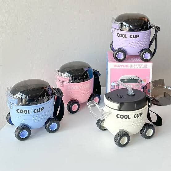 Cool Cup Bottle For kids Especially for school inspired by car - ZEEBLENDZ.PK