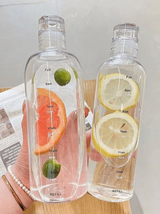 Cute Transparent Bottle. Easy to Carry. Article:1701 - ZEEBLENDZ.PK