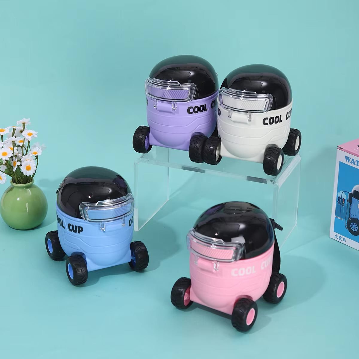 Cool Cup Bottle For kids Especially for school inspired by car - ZEEBLENDZ.PK